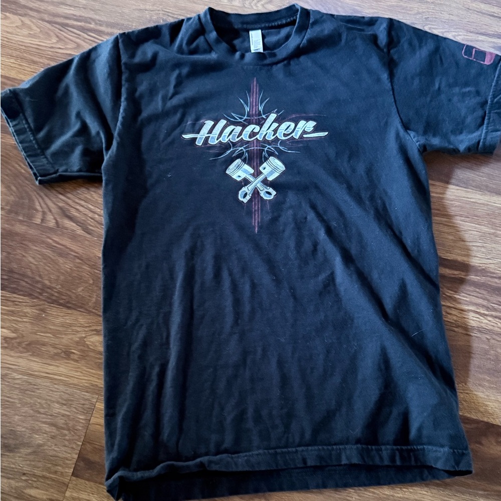 Hacker Graphic Tee - Black